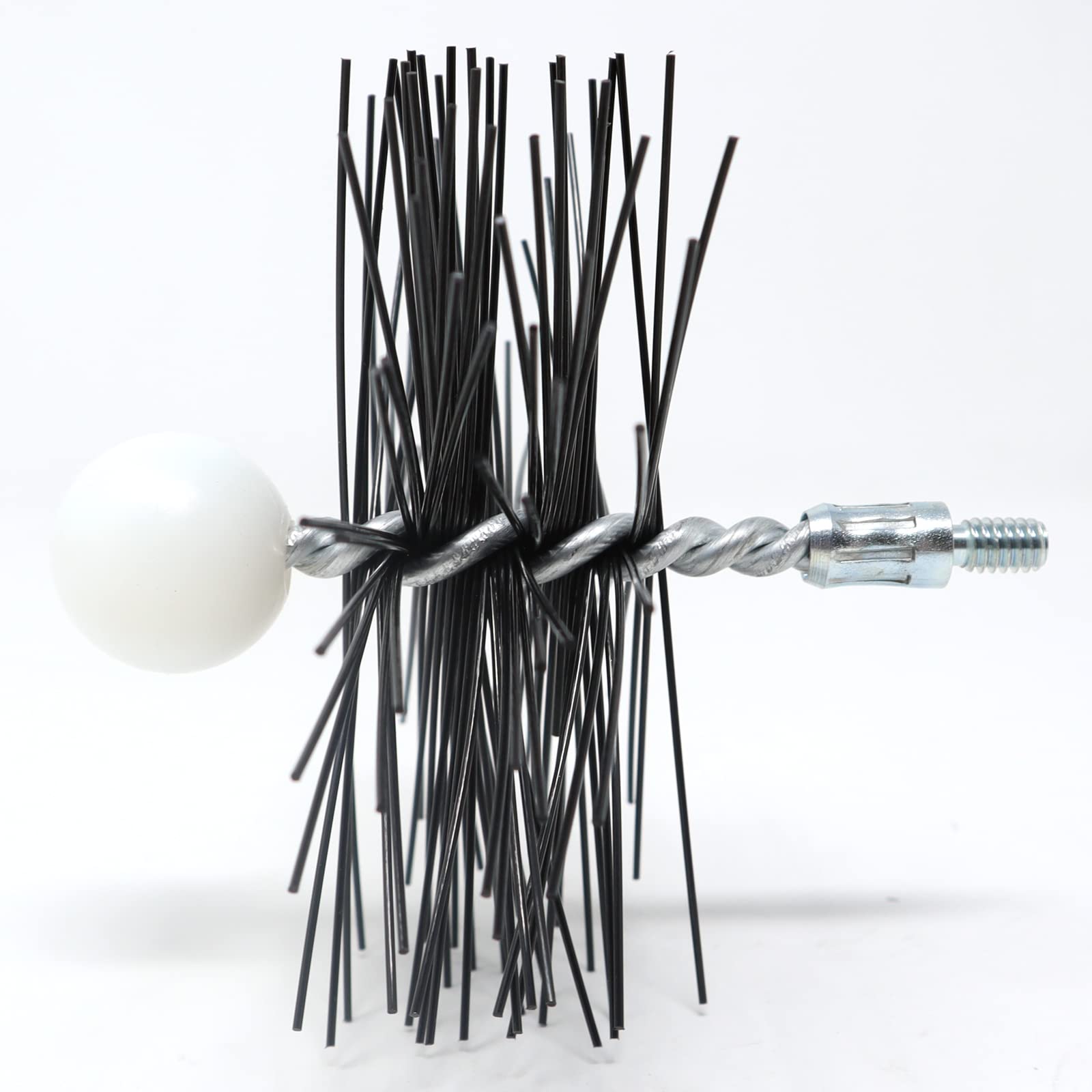 Midwest Hearth 4-Inch Round Pellet Stove Chimney Cleaning Brush