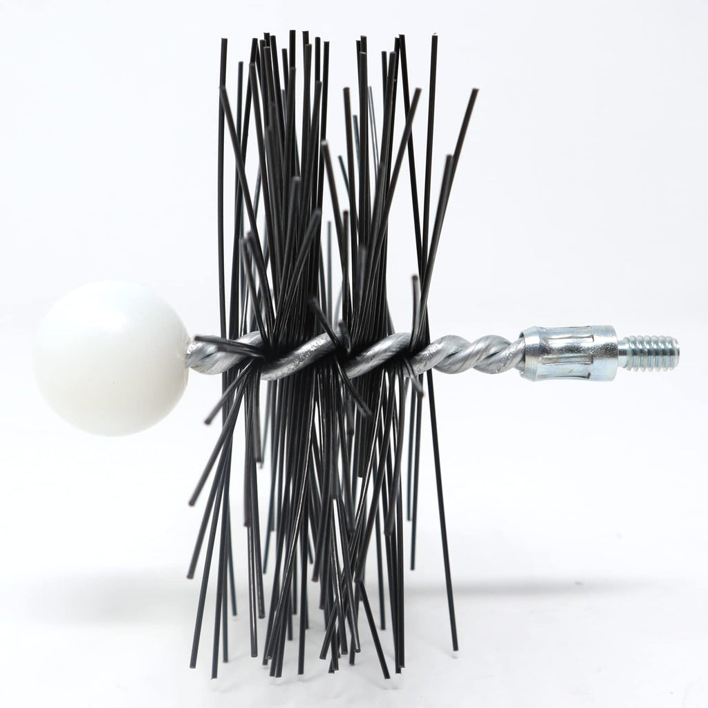 Midwest Hearth 4-Inch Round Pellet Stove Chimney Cleaning Brush