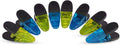 Vip Home Essentials -Thick Plastic Clips With Neodymium Magnet - 3-1/4' Length - Durable Versatile All-Purpose (Blue Yellow)