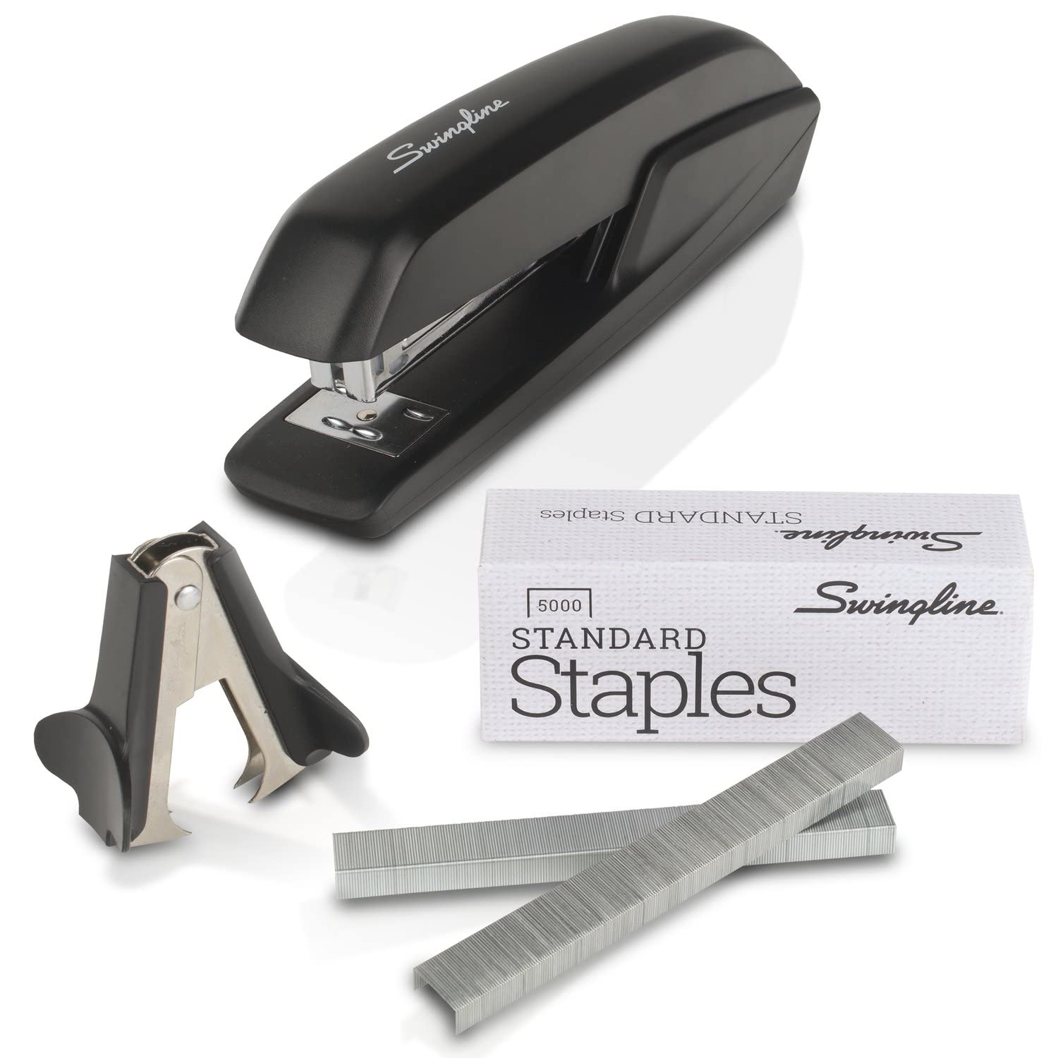Swingline Stapler Value Pack, 20 Sheet Capacity, Jam Free, Includes Standard Stapler, 5000 Staples And Staple Remover, Black (54