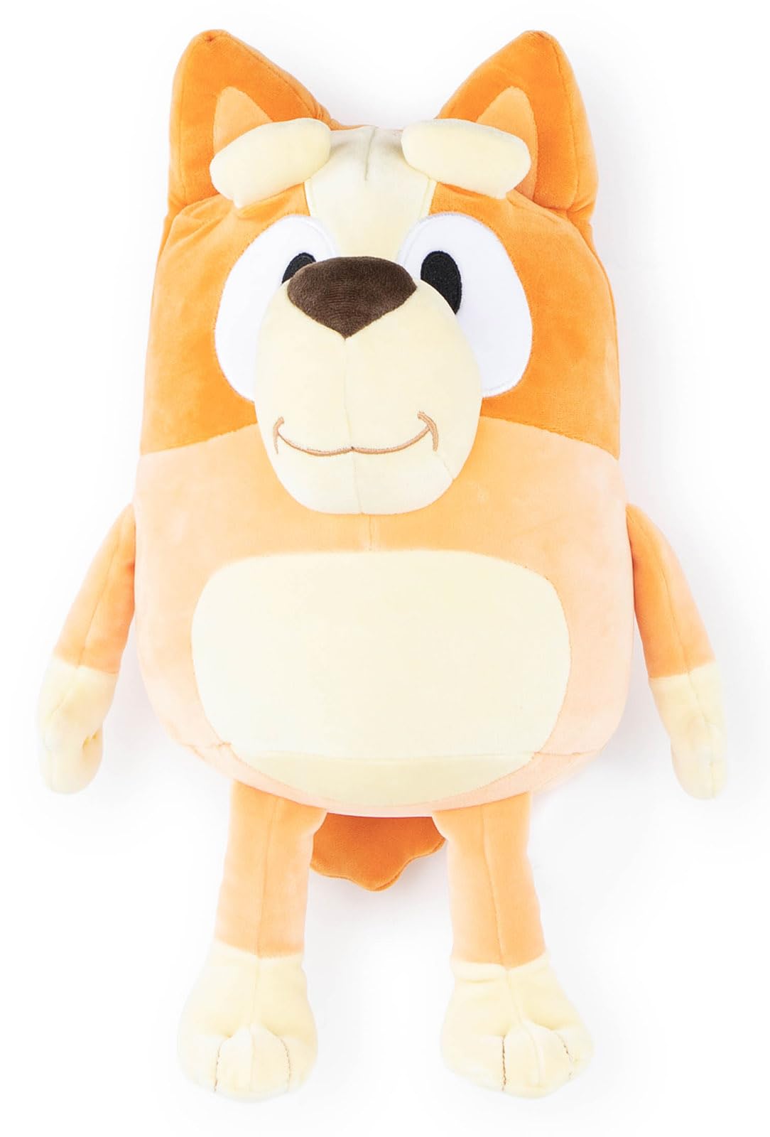 Jay Franco Bluey Bingo Plush Pillow Buddy - Super Stuffed Soft Character Pillow - Polyester Microfiber, 16 Inches
