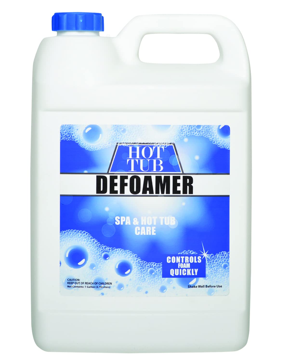 Spa & Hot Tub Defoamer - Gallon - Quickly Removes Foam Without The Use Of Harsh Chemicals, Eco-Friendly Safe Silicone Emulsion F