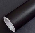 Yancorp 24x194 Matte Black Contact Paper Peel and Stick Wallpaper Solid Black Self-Adhesive Drawer Stick and Peel Countertop Sti
