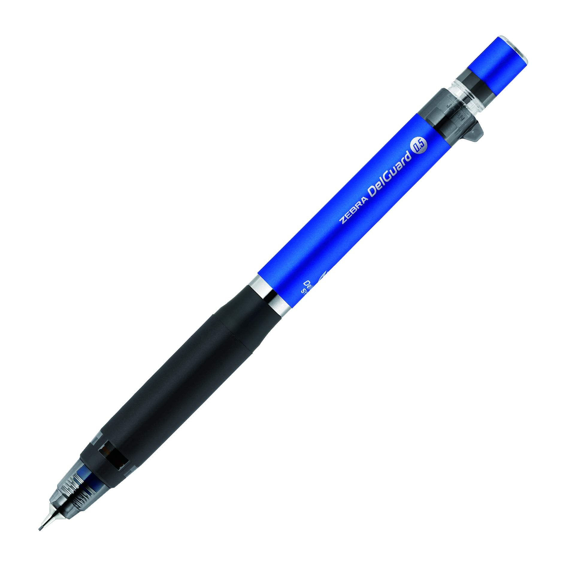 Zebra Mechanical Pencil Delguard Type Er 0.5Mm, Blue (P-Ma88-Bl)