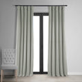 Hpd Half Price Drapes Signature Velvet Thermal Blackout Curtains For Living Room 108 Inch Long (1 Panel) Rod Pocket Insulated Blackout Curtains For Bedroom Window Curtains, 50W X 108L, Reflection Grey