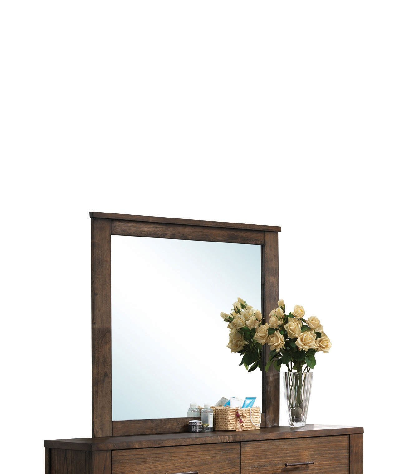Acme Merrilee Mirror In Oak