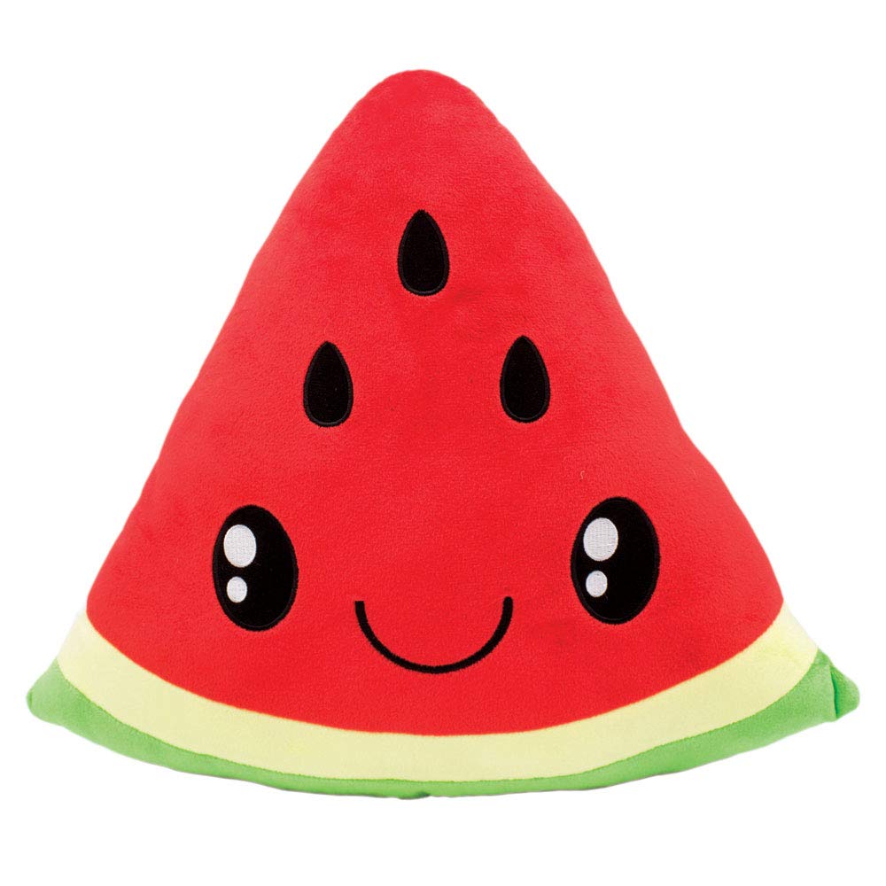 Scentco Smillows - Gourmet Scented Stuffed Plush Pillows (Watermelon) - Accent, Throw, Decorative Pillows - Kids Room Decor, Gif