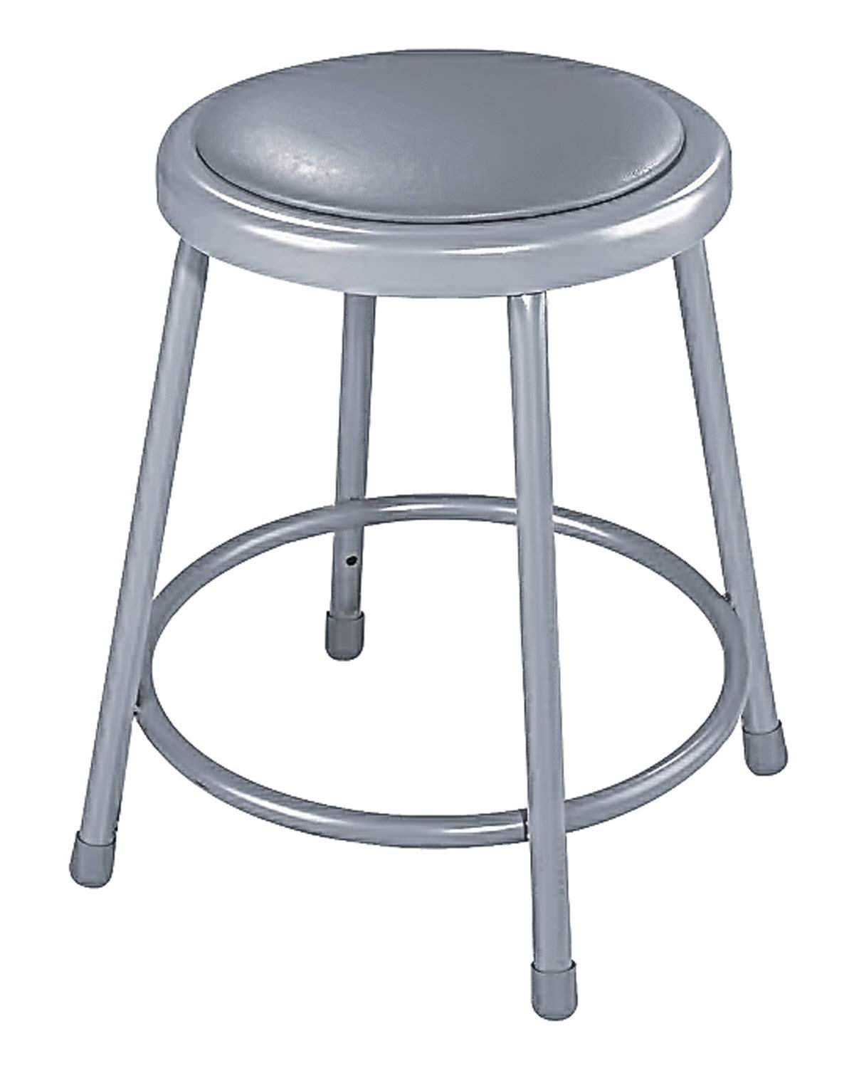 National Public Seating Stools 24&quot; Grey