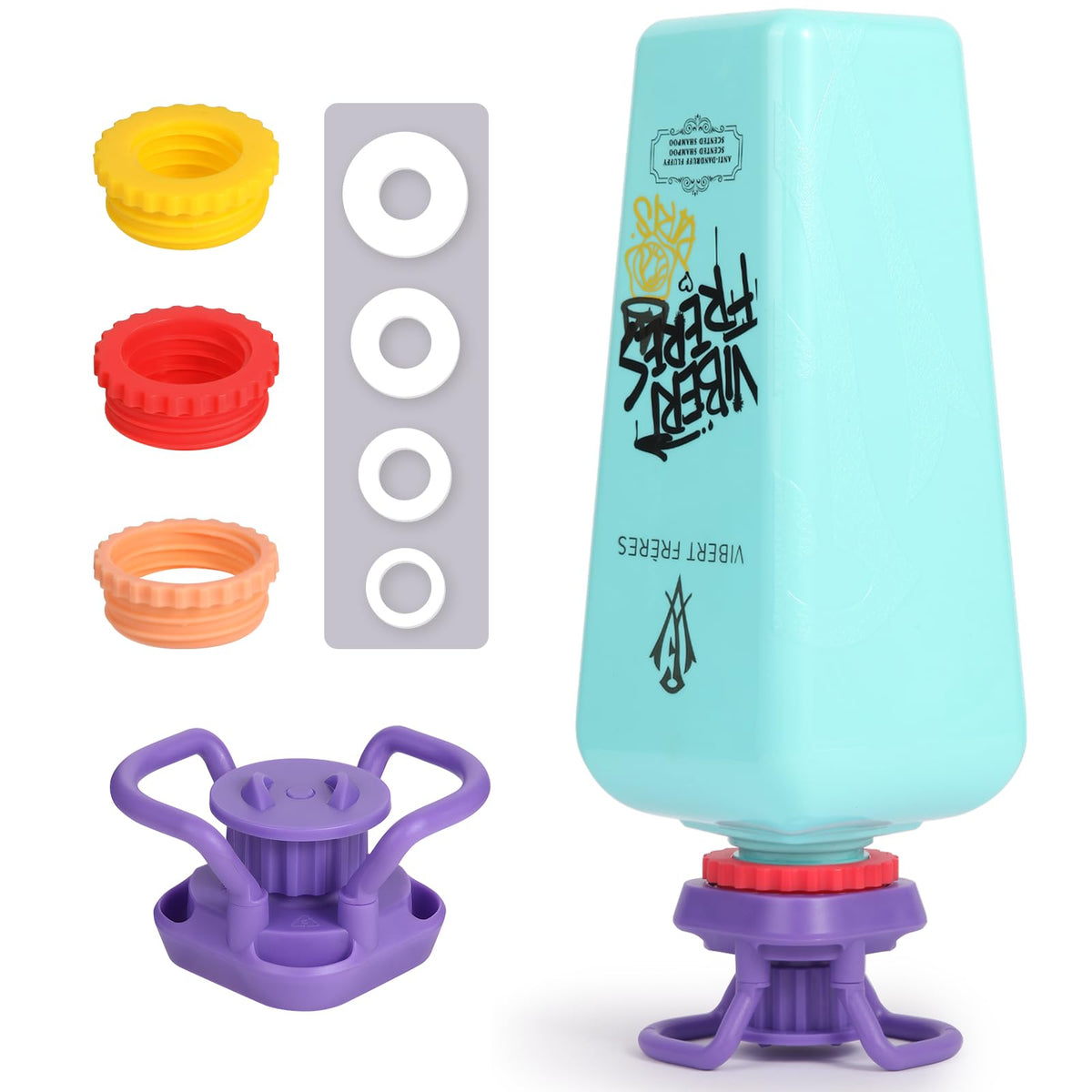 3 Pack Bottle Emptying Kit To Get Every Last Drop Out, Fit Most Household Plastic Bottles With Bpa-Free And Food-Grade Material