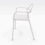 Olio Designs Dali Indoor/Outdoor Chair, White