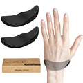 Jikiou Left-Handed Truly Ergonomic Wrist Rest For Mouse 2 Pack, Carpal Tunnel Support, Pain Relief, Anti-Fatigue, Easy Glide, Of