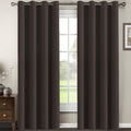 H.Versailtex Living Room Curtains 96 Inches Long Christmas Deals Blackout Drapes Thermal Insulated Grommet Extra Long Curtains F