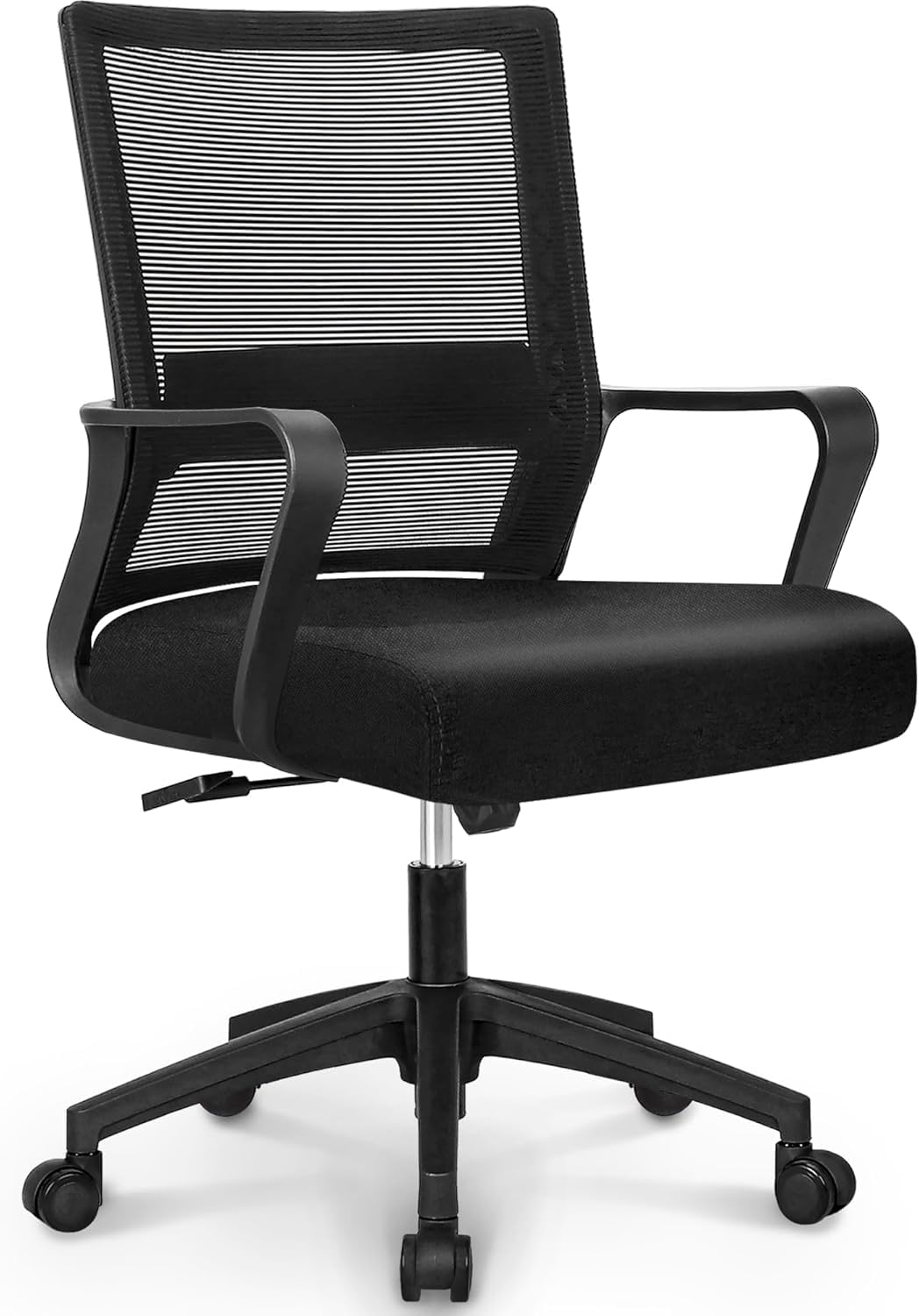 Neo Chair Office Chair Gaming Desk Computer Chair Ergonomic Mid Back Mesh Cushion With Wheels Lumbar Support Comfy Swivel Adjust
