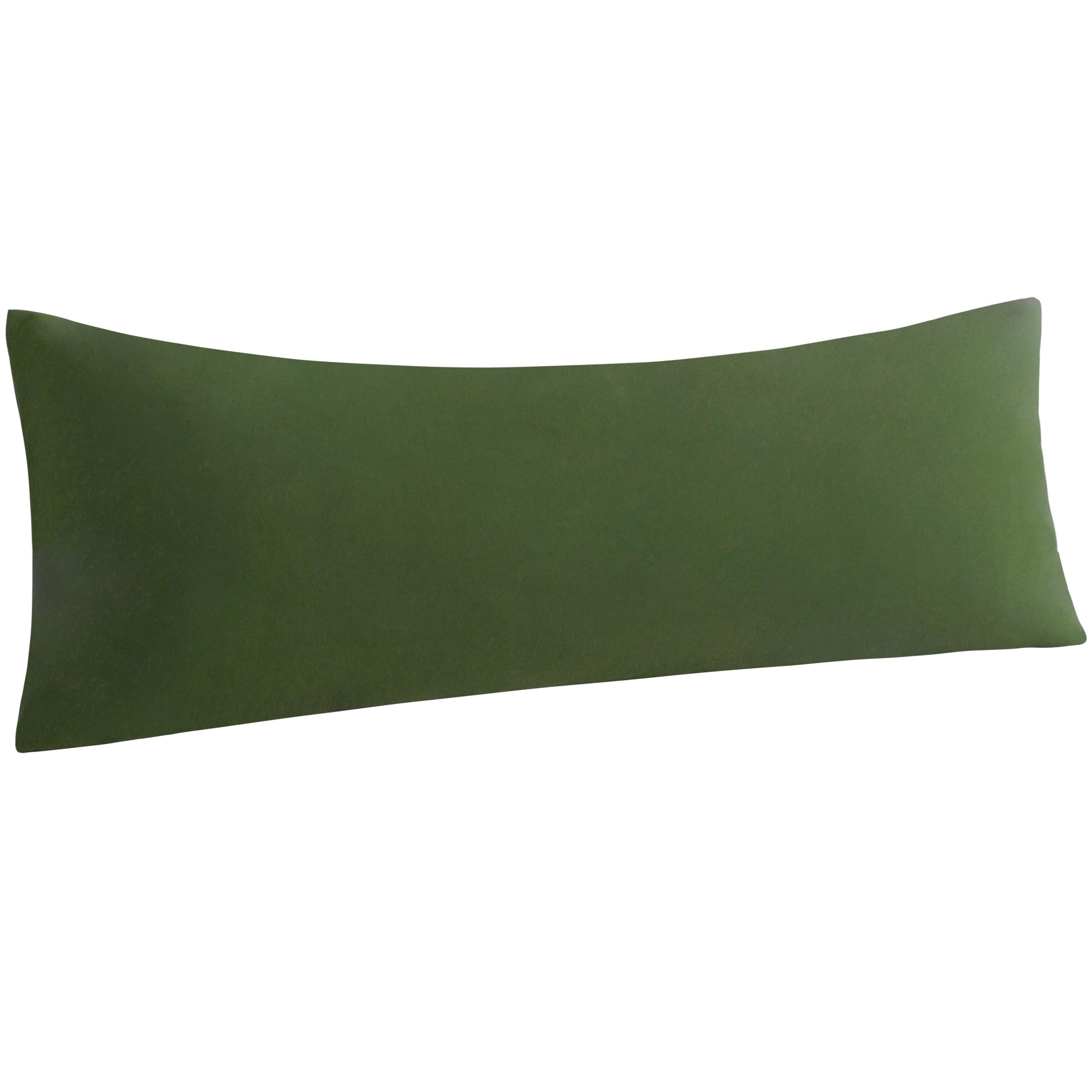 Ntbay Body Pillowcase - Brushed Microfiber 20X54 Pillowcase - Soft, Wrinkle-Free, Fade-Resistant, Stain-Resistant, Olive Green B