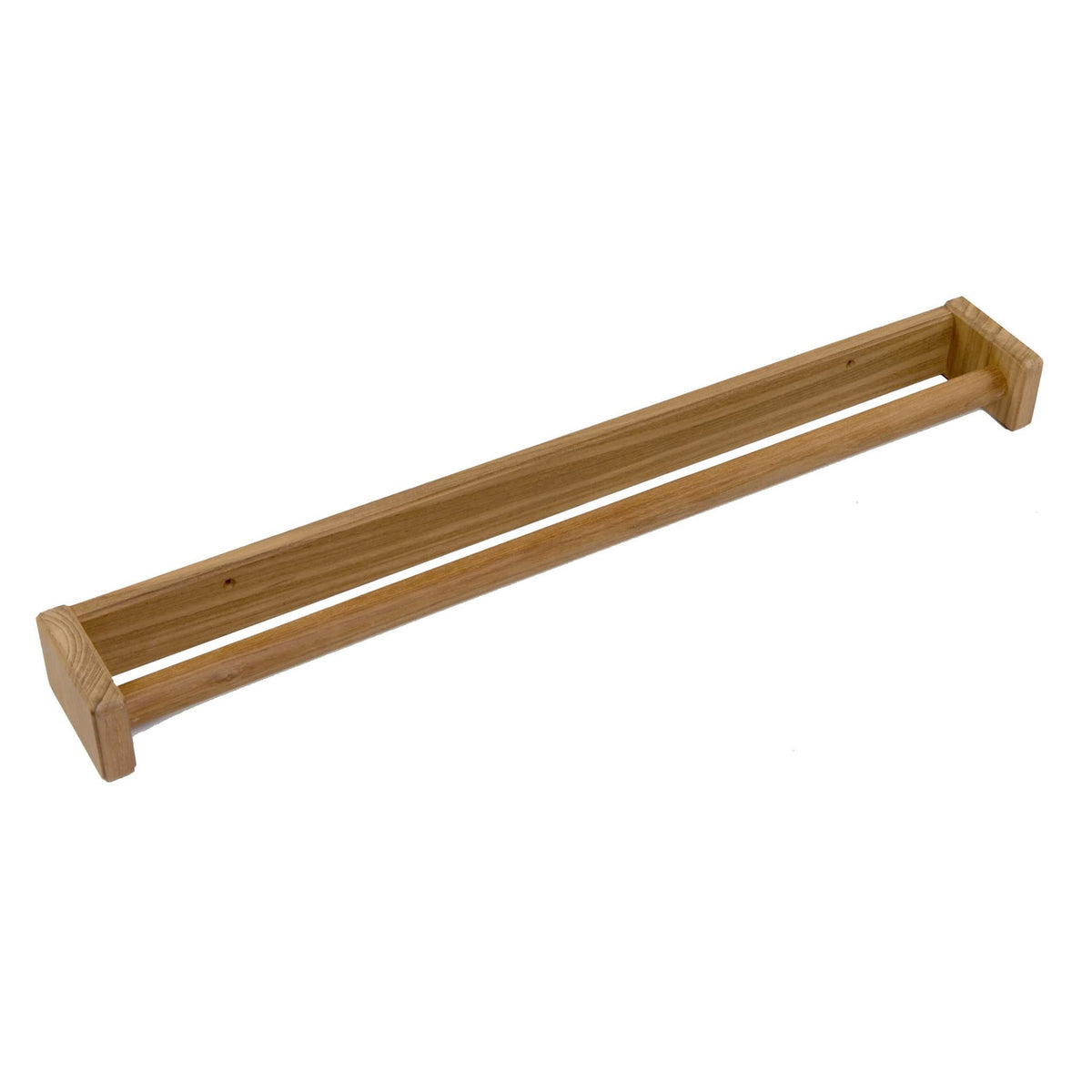 22' Traditional Solid Teak Towel Bar