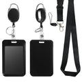 Retractable Id Badge Holder With Breakaway Lanyard,Heavy Duty Badge Reel,Detachable Keychain, Cruise Ship Cards Holder,For Nurse