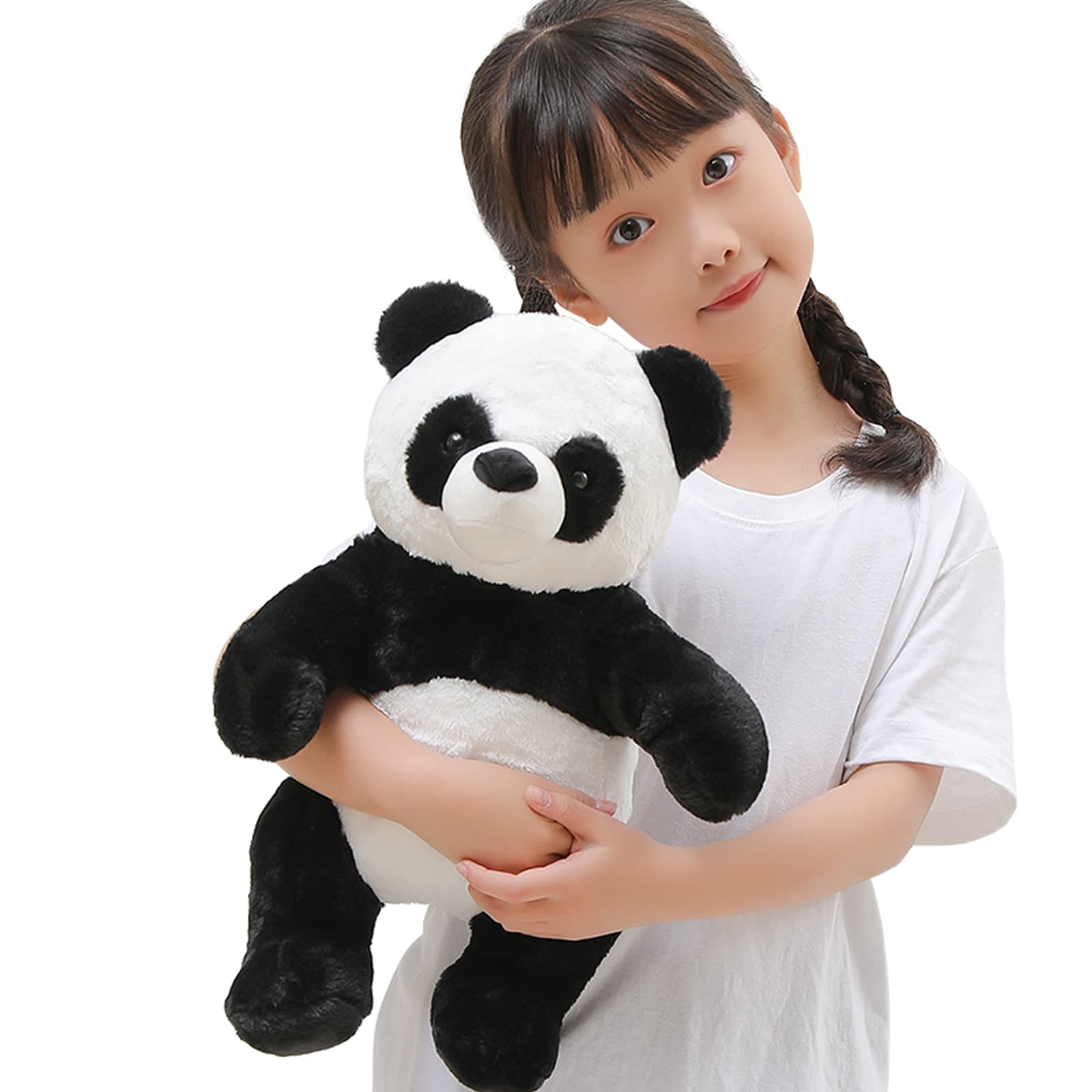 Ffxiong 18 ' Panda Bear Stuffed Animal Plush Toy Cute Soft Body Doll Pillow Kawaii Giant Panda, Gift For Kids Boy Girl Birthday