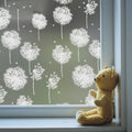 Hoonng Window Privacy Film for Glass, Blowball Removable Static Film, 35.4x78.7 Inch