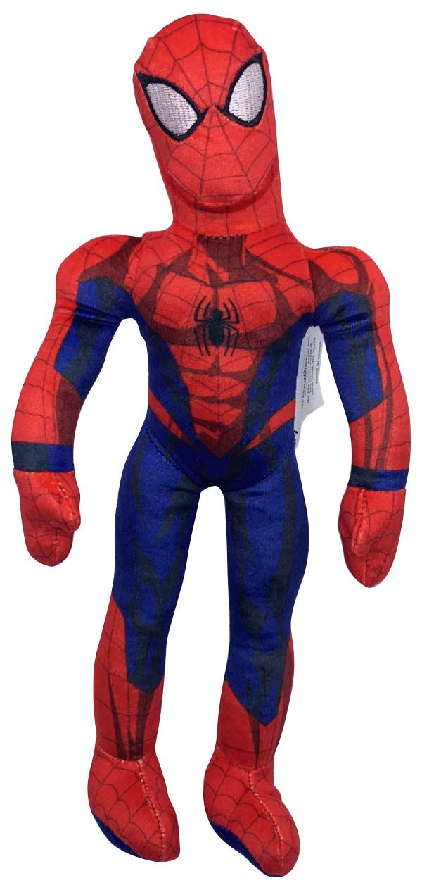 Jay Franco Marvel Spiderman Travel Set - 3 Piece Kids Travel Set Includes Blanket, Pillow, & Plush