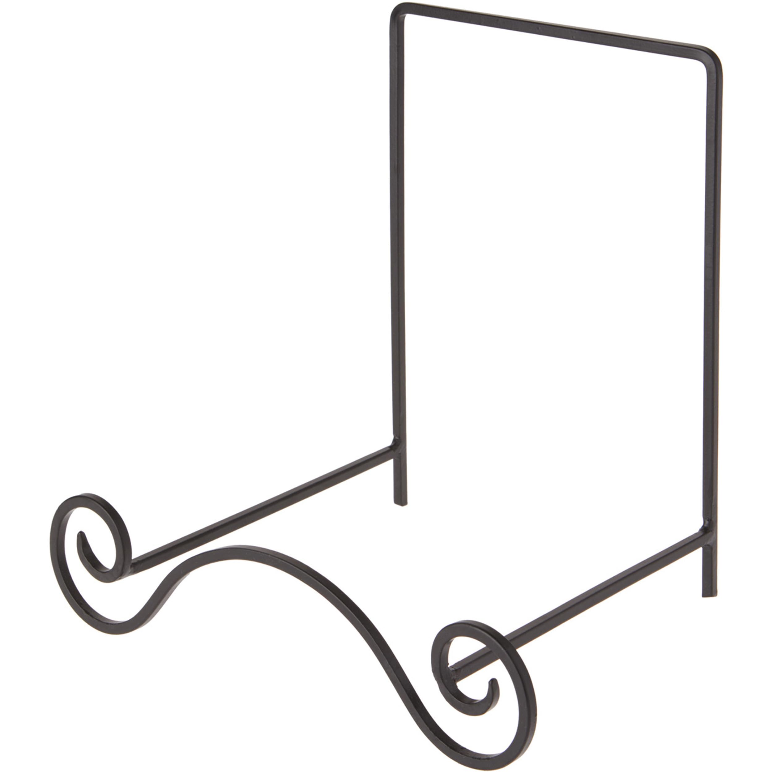 Bards Wrought Iron Bowl or Deep Platter Stand, 9.375 H x 10.25 W x 7.625 D, Pack of 3