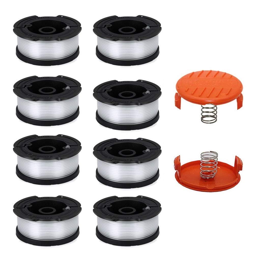 Lucky Seven Af-100 Spool Compatible With Black & Decker Af-100-3Zp 0.065' String Trimmer Line Replacement For Gh900 Gh600 Strin
