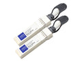 Addon Dell AocSfp10G20M Compatible Taa Compliant 10GbaseAoc Sfp+ To Sfp+ Dir