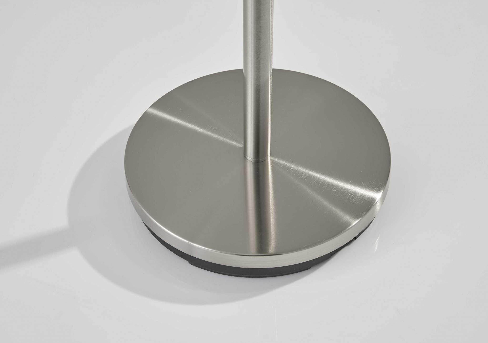 HomeRoots 12' X 67.5' Brushed Steel Brushed Steel Coat Rack