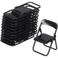 Gadpiparty Foldable Chair Mini Plastic Chair Action Figure Accessories Phone Holder Stand Doll Dollhouse Decoration Miniature Fu