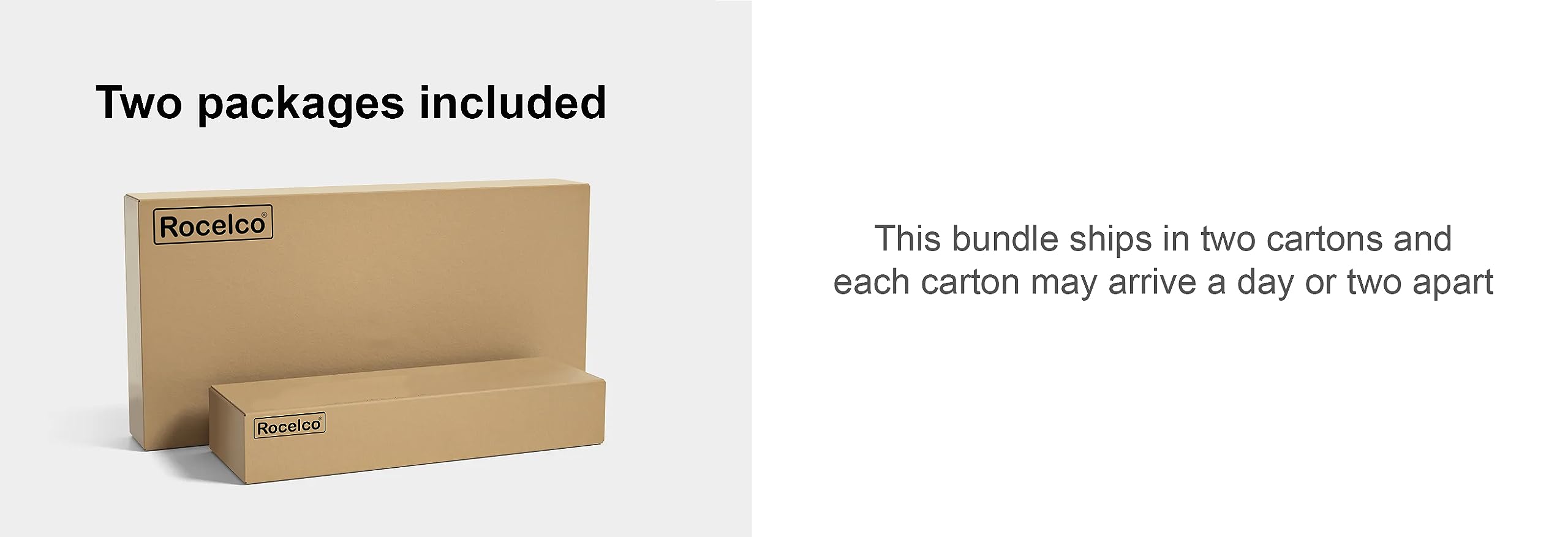 Rocelco 46&quot; Height Adjustable Corner Standing Desk Converter with Dual Monitor Arm Bundle - Quick Sit Stand Up Computer Workstation Riser - Extra Large Keyboard Tray - Black (R CADRB-46-DM2)