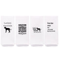 NEGIGA Great Dane Kitchen Towels 16x24 Set of 4, Great Dane Gifts for Women, Great Dane Mom Gifts, Great Dane Dish Towel Hand To