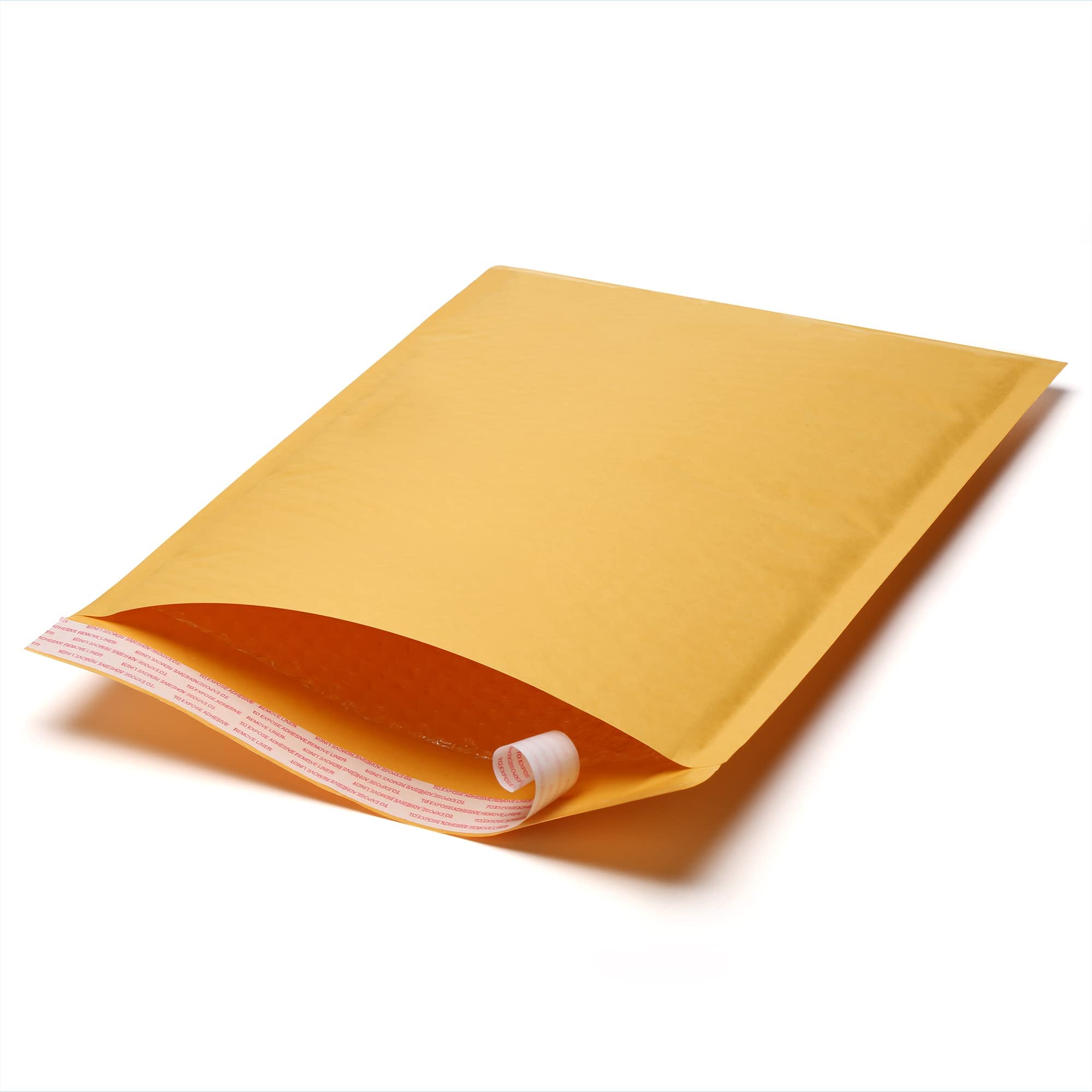 The Boxery 5   X10    Kraft Bubble Mailers | 250 Padded Envelopes Included - Self Sealing Shipping Bags - #00