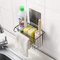 Holy Delight Kitchen Sponge Holder Sink Organiser Soap Brush Sponge Drain Rack Dishwasher Liquid Shower Gel Storage for Kitchen