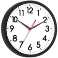 AKCISOT 12 Inch Wall Clock Silent Non-Ticking Modern Wall Clocks Battery Operated - Analog Classic Clock for Office, Home, Bathr