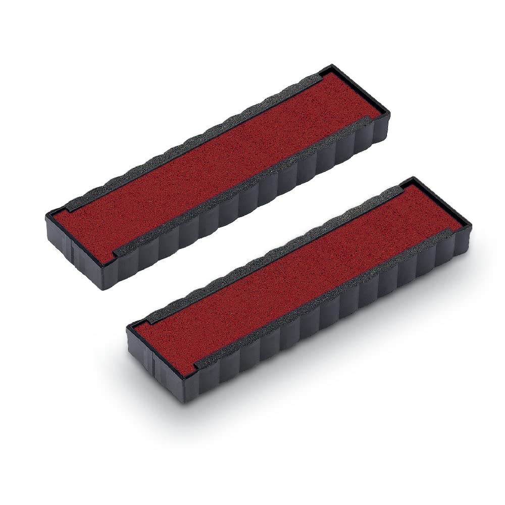 Trodat Replacement Ink Pads 6/4916 - Pack Of 2 - Red Ink - For The Printy 4916