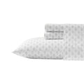 Laura Ashley - King Sheets, Lightweight & Breathable Cotton Percale Bedding Set With Matching Sham(S), Oeko-Tex Certified (Franc