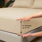Mejoroom Full Size Sheet Set - Soft Microfiber Bed Sheets - Deep Pocket Fitted Sheet, Breathable, Soft, Wrinkle & Fade Resistant