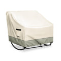 Krismile Outdoor Rocking Chair Cover,Patio Egg Rocking Chair Cover,600D Waterproof Papasan Rocking Chair Cover For 46' W X 38'