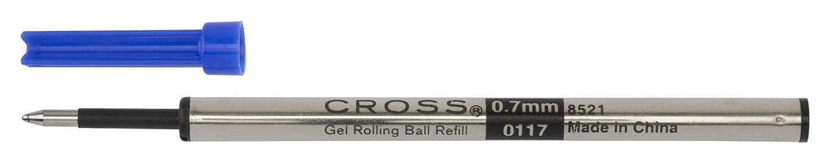 Cross Blue Gel Ink Refills, Designed For Use With All Selectip Pens (Pack Of 6)