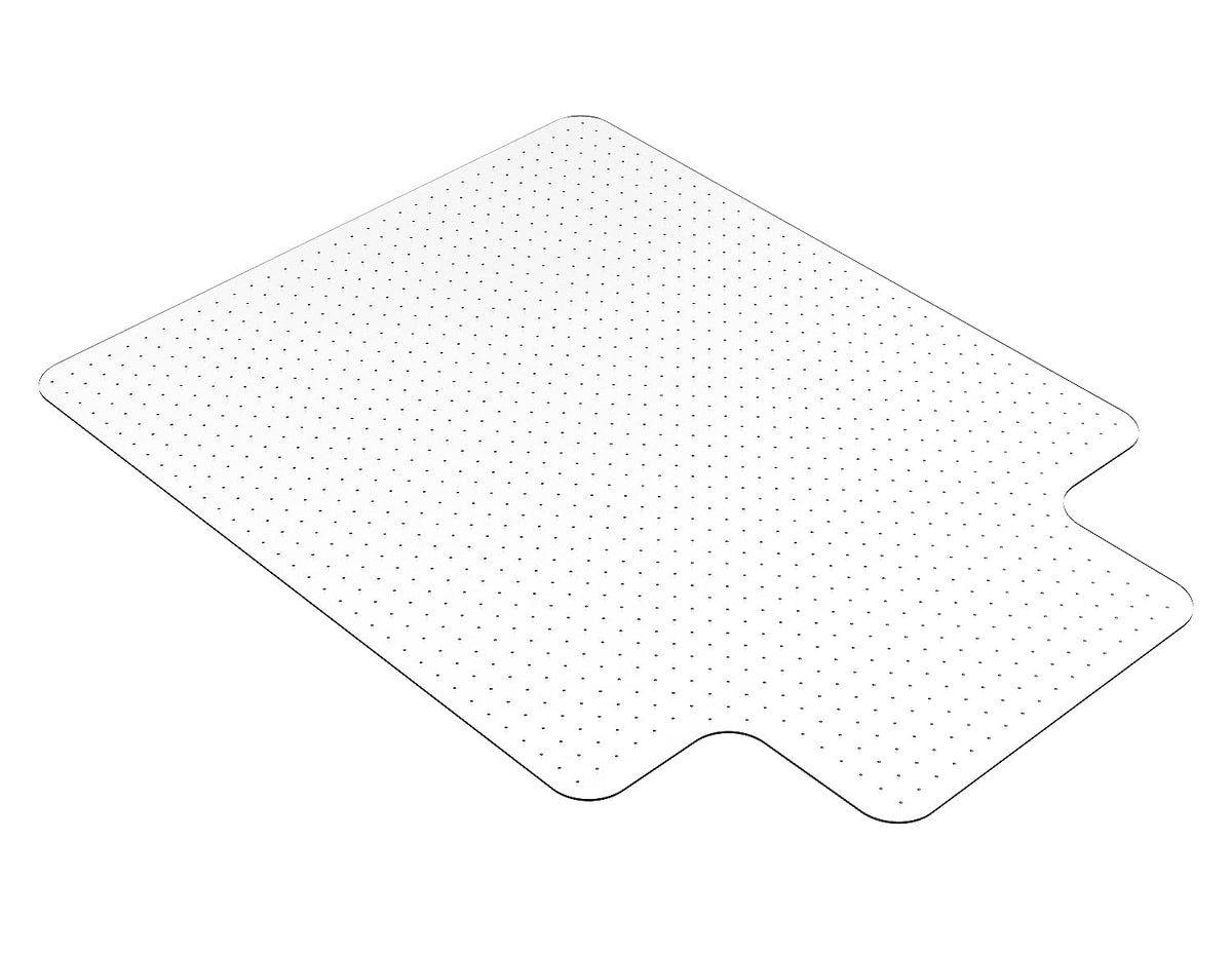 Homek Office Chair Mat For Carpeted Floors - Clear Carpet Chair Mat With Lip 48”X 36”X 0.09”