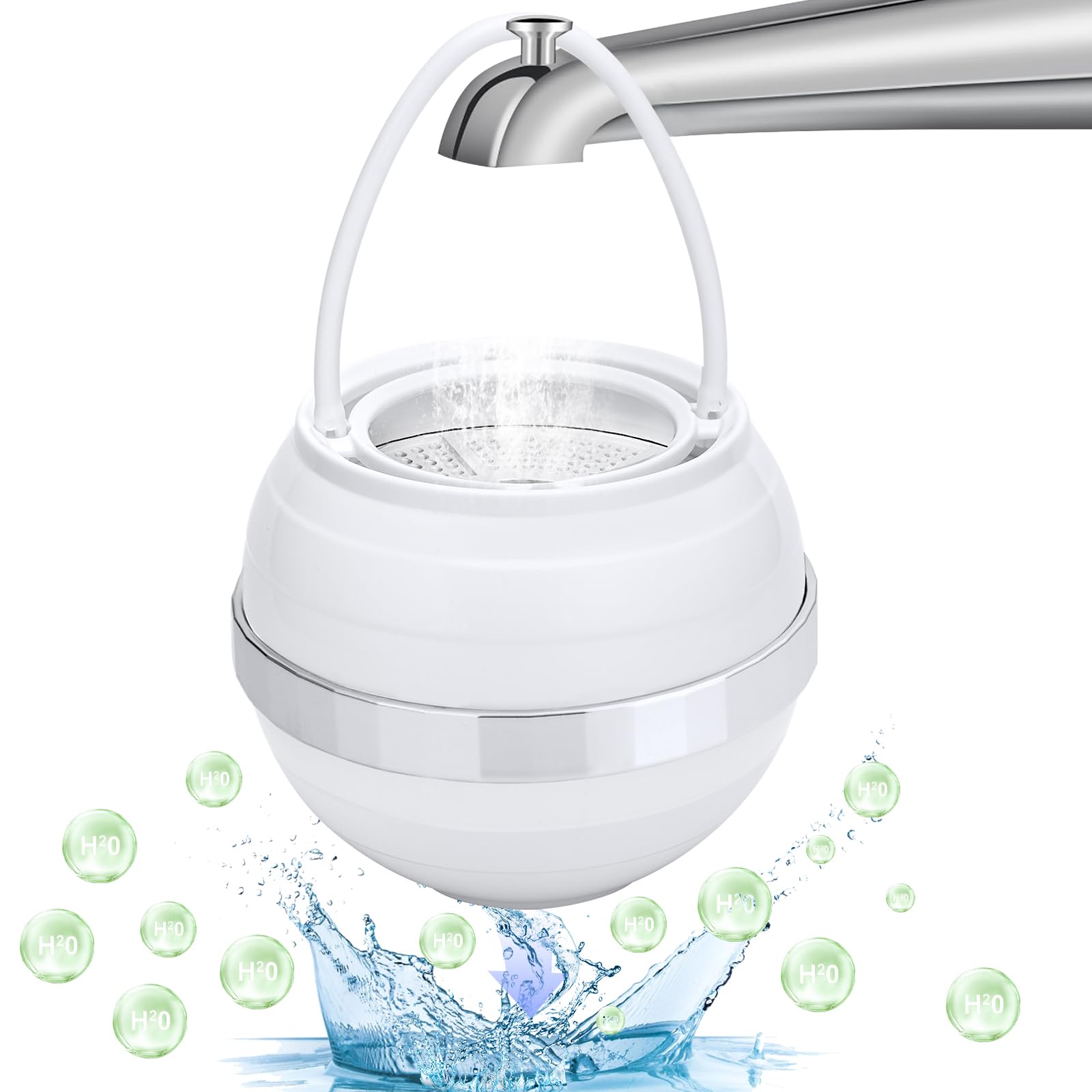 NIROKET Bath Filter for Tub, Filter for Bathtub Bath Water Filter Removes Hundreds of Contaminants for Softer, Smoother Skin 250