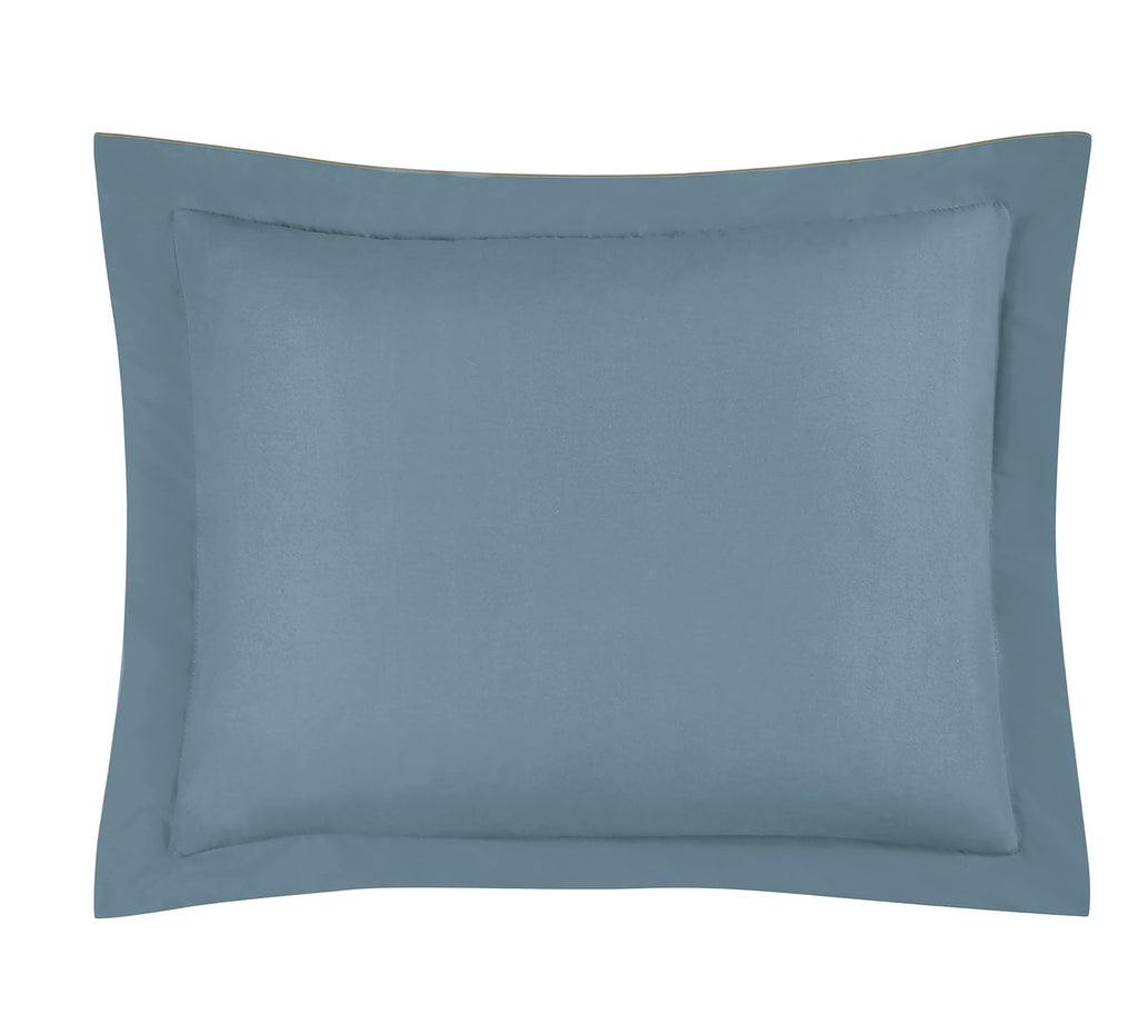 Chezmoi Collection China Blue Down Alternative Comforter Oversized King - 3-Piece Lightweight Comforter Set - All Seasons Microf