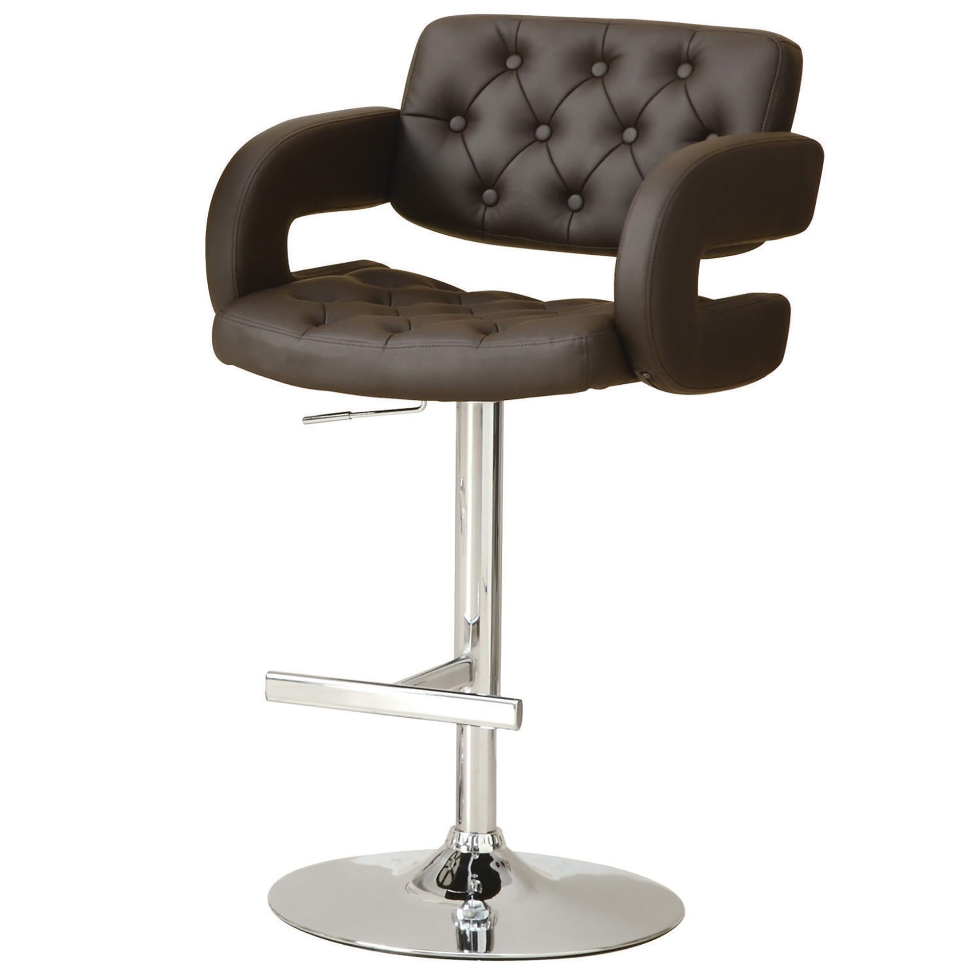 Benzara Modern Stool Brown