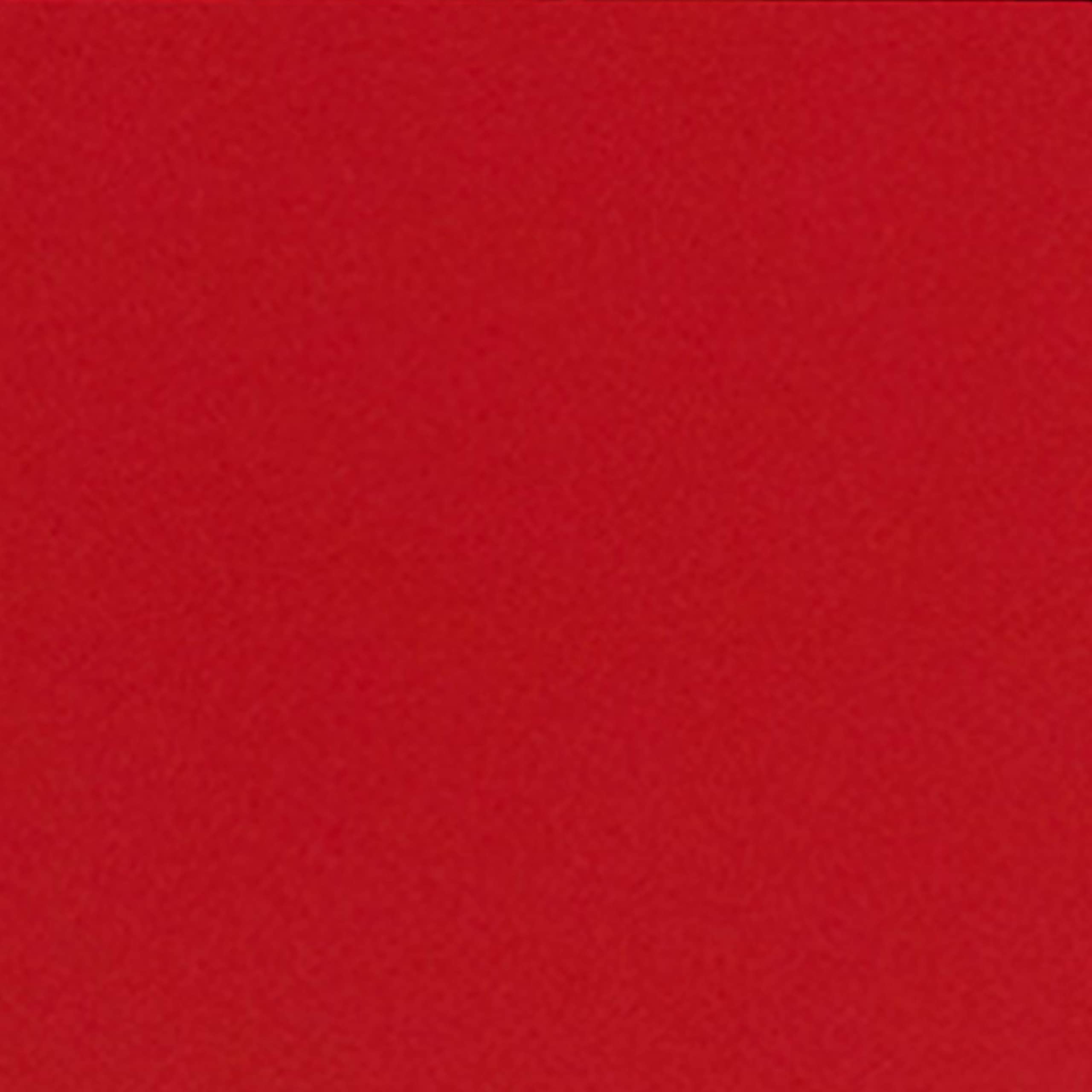 Flash Furniture Wren 29''W x 57''L Trapezoid Red Thermal Laminate Activity Table - Standard Height Adjustable Legs