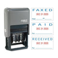 Xstamper 40240 Auto Number Stamp, Self-Inking, 6 Wheels, 1 Size