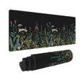 Weeds Flowers Large Gaming Mouse Pad Desk Mat, Cute Funny Gifts Big Keyboard Pad With Stitched Edges For Laptop, Xl Long Extende