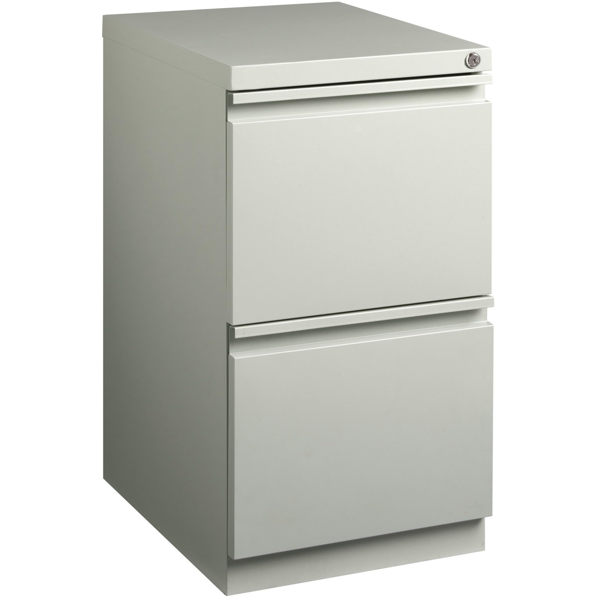 Lorell LLR49525 Mobile File Pedestal, Light Gray