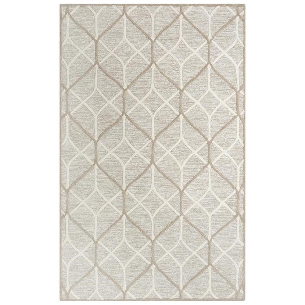 Rizzy Rugs Alora Decor Ava Brown 7'9"X9'9" Tufted Wool Rug