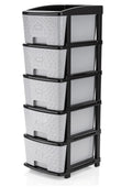 Rasvesh Plastic Modular Drawer Storage Chest Of Drawers Organizer Storage Box, Large Stomo Racks For Multipurpose AntiSlip Shoe