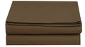 Luxury Fitted Sheet On Amazon Elegant Comfort Wrinkle-Free 1500 Thread Count Egyptian Quality 1-Piece Fitted Sheet, California King Size, Chocolate Brown