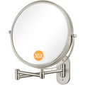 1X/30X Wall Mounted Makeup Mirror, 8 Inch DoubleSided Magnifying Mirror